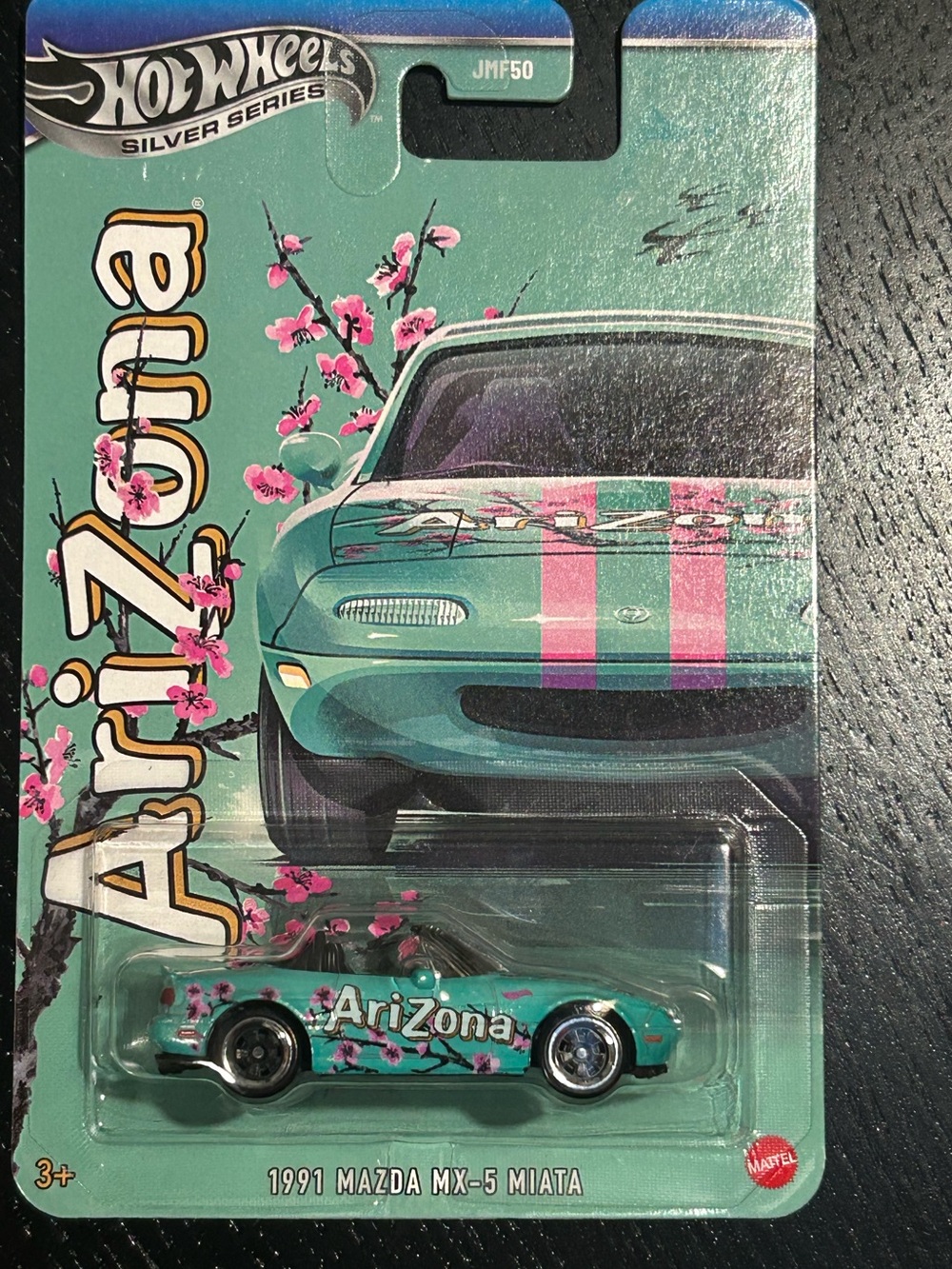 Hot Wheels Arizona Tea Mazda Miata MX-5 7-Eleven Exclusive JDM Diecast Car